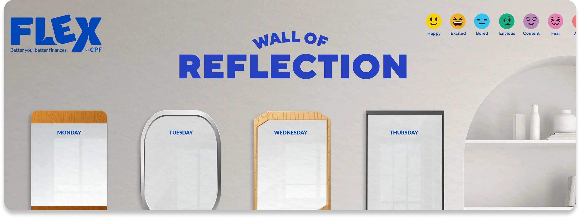THE WONDER SEEKER - WALL OF REFLECTION