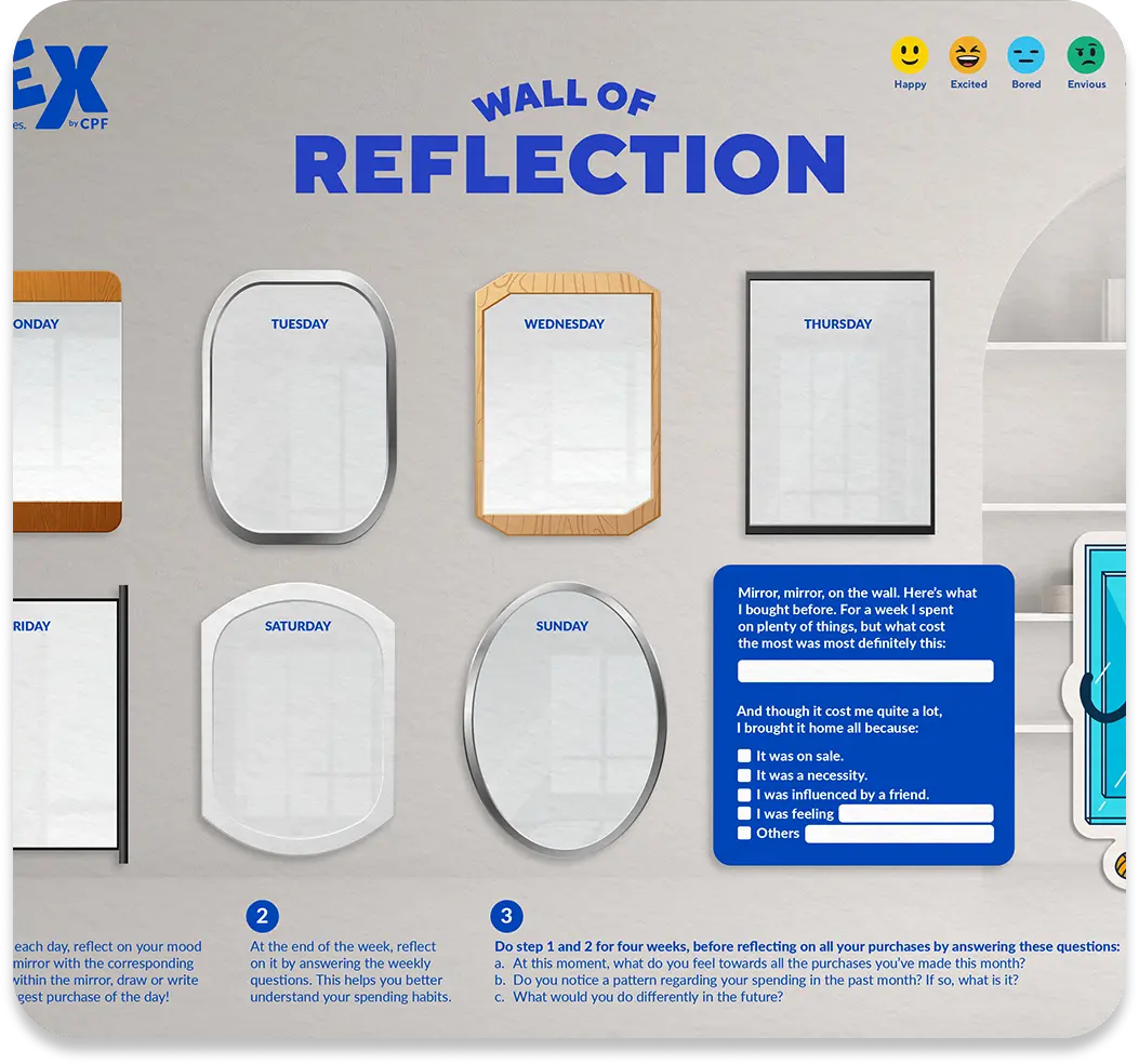 THE WONDER SEEKER - WALL OF REFLECTION