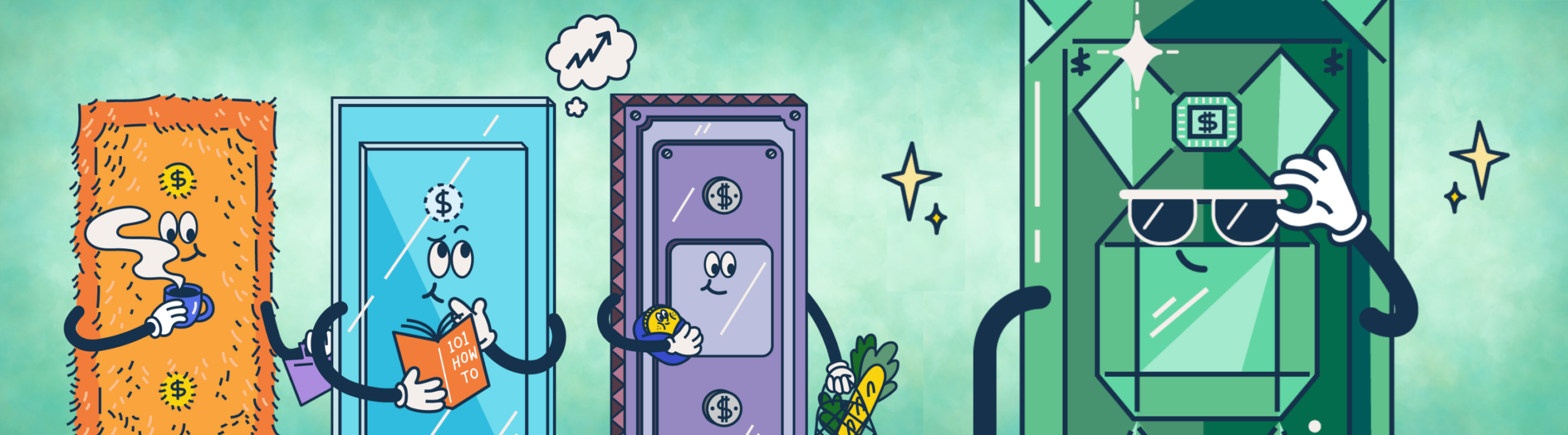 Glow Getter builds wealth - Desktop masthead