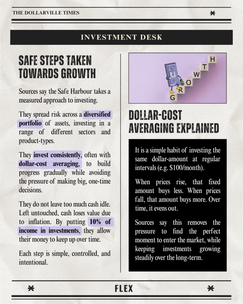 When investing, diversify, invest consistently with dollar-cost averaging, and put 10% of income in investments