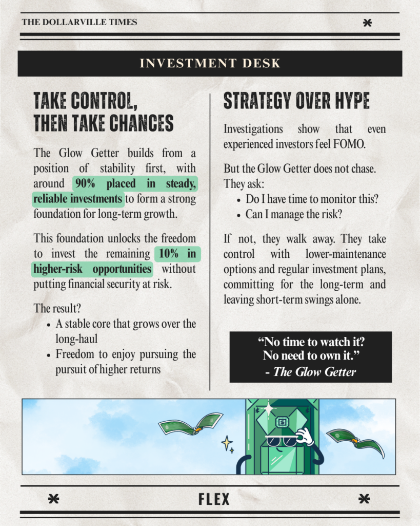 Use the 90-10 investment rule-of-thumb to stay in control