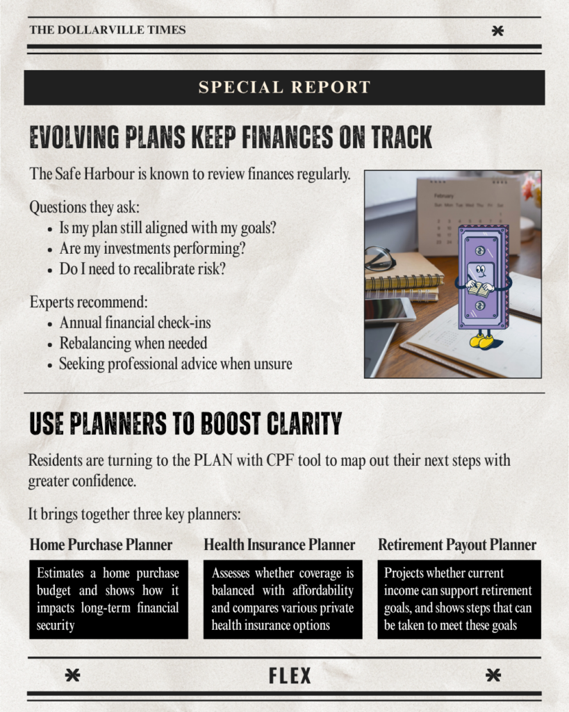 Use PLAN with CPF to help you plan your finances