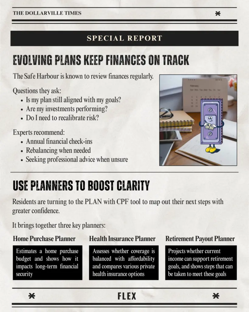 Use PLAN with CPF to help you plan your finances